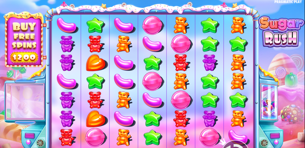 Sugar Rush Slot Design